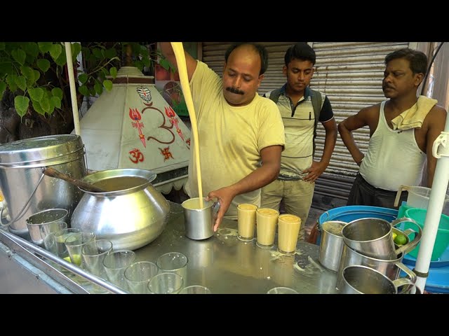 Sattu Sharbat: Special healthy Masala Sattu Drink With Dahi | Indian Street Food Kolkata
