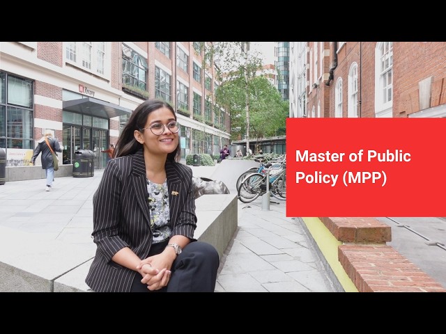 Master of Public Policy (MPP)