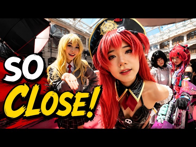 Cosplayer Up Close at Shanghai Anime Carnival [8K VR180]