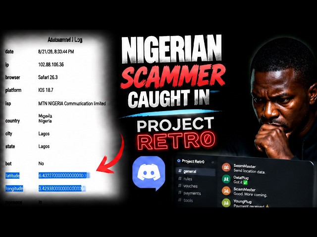 NIGERIAN SCAMMER CAUGHT IN PROJECT RETR0