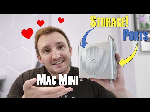 Ultimate Mac Mini 🍏 Upgrade - ACASIS  M4 Workstation Dual SSD 40Gbps Dock