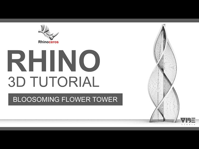 High-Rise Tower Modeling in Rhino | Conceptual Architecture