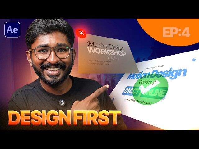After Effects Motion Design: Design Before Animation | Week 04