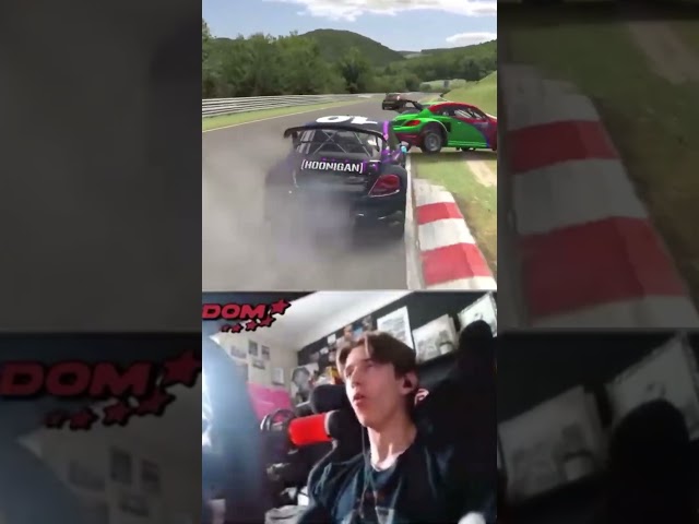 I guess I’m just a bowling ball?? #simracer #racing #simracinggamers #simracing #iracing