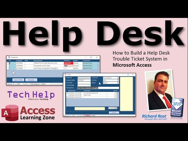 How to Build a Microsoft Access Help Desk Trouble Ticket Database System