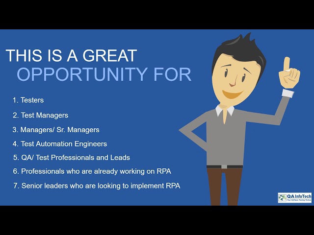 RPA & Test Automation Webinar by QA InfoTech
