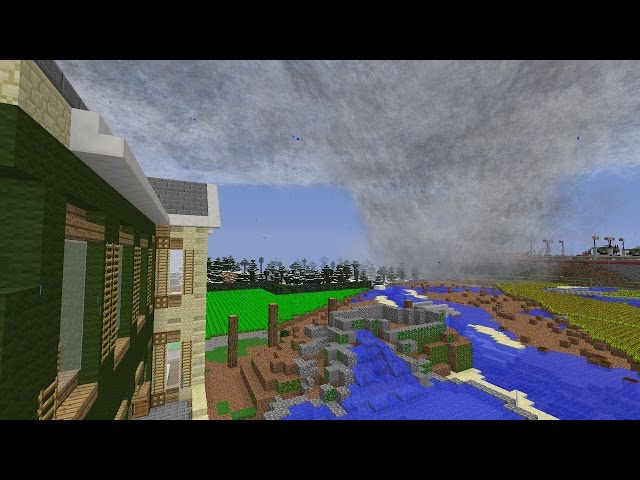Can't Hold On -  Minecraft Tornado Skit (W/Rob&Sam)