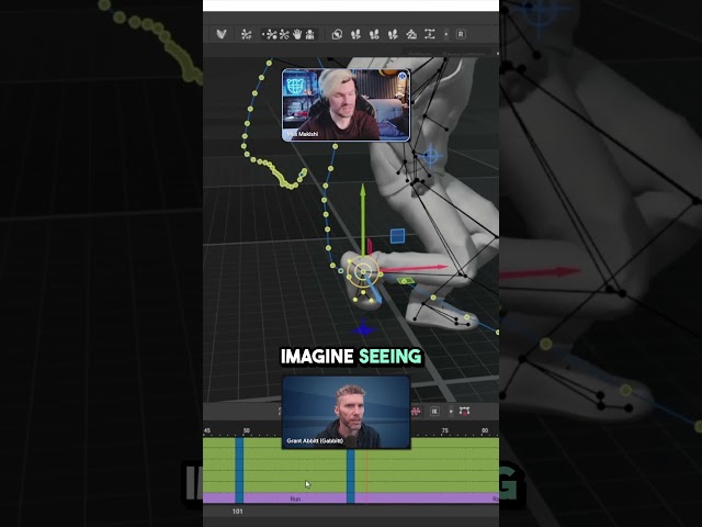 Your animation can work well… until the foot goes through the floor.  #cascadeur #3danimation