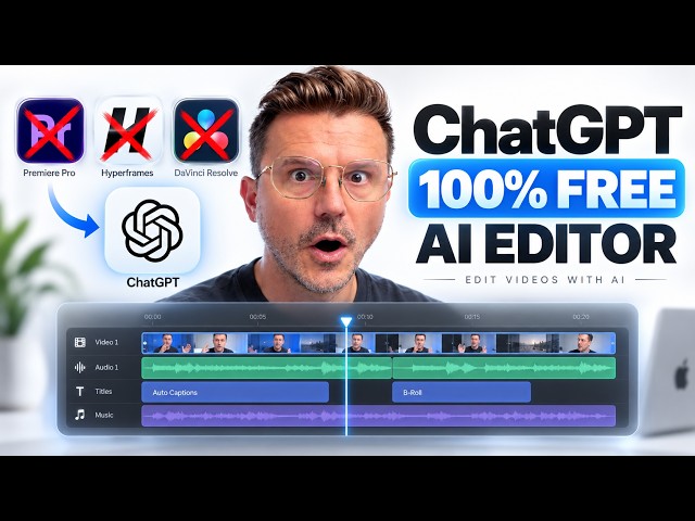 New ChatGPT video editor is crazy cheap!
