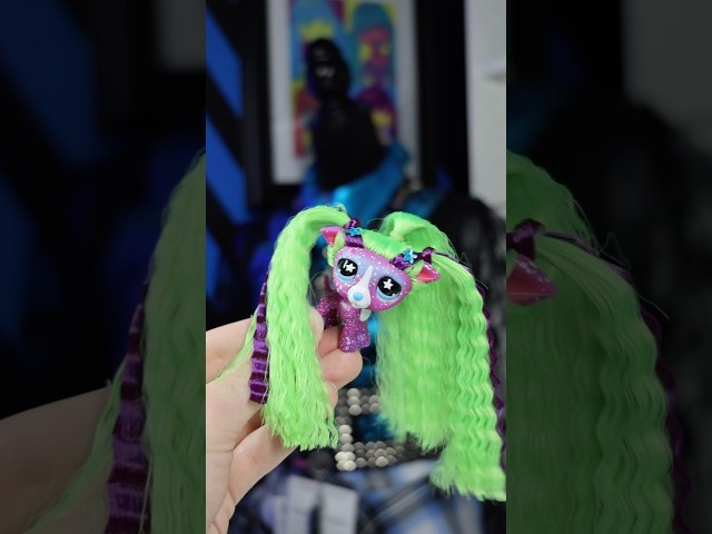 Giving A Littlest Pet Shop Hair… #shorts #lps