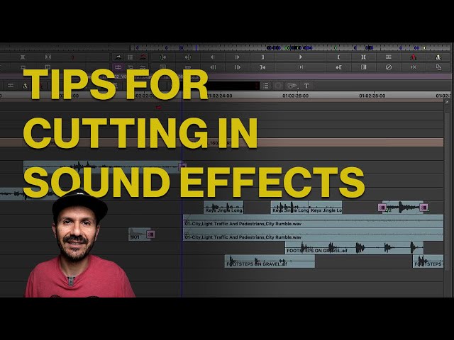 Tips for Cutting In Sound Effects in Avid Media Composer