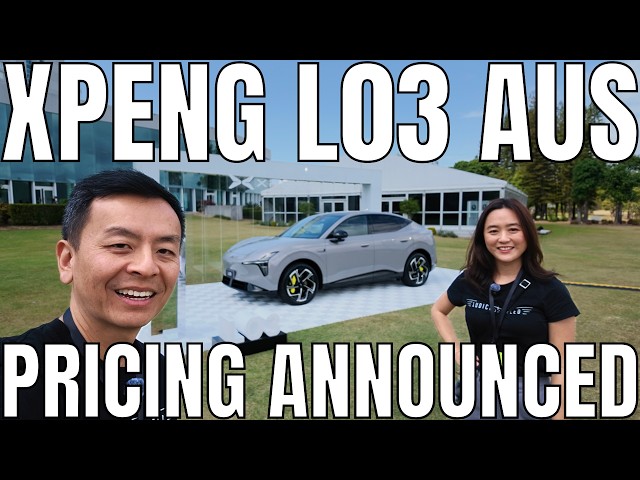 Xpeng L03 Australia Pricing, Specs Announcement and Vehicle Walkaround