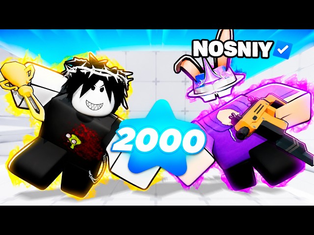 Becoming the FIRST LEVEL 2,000 in RIVALS (ft. Nosniy)