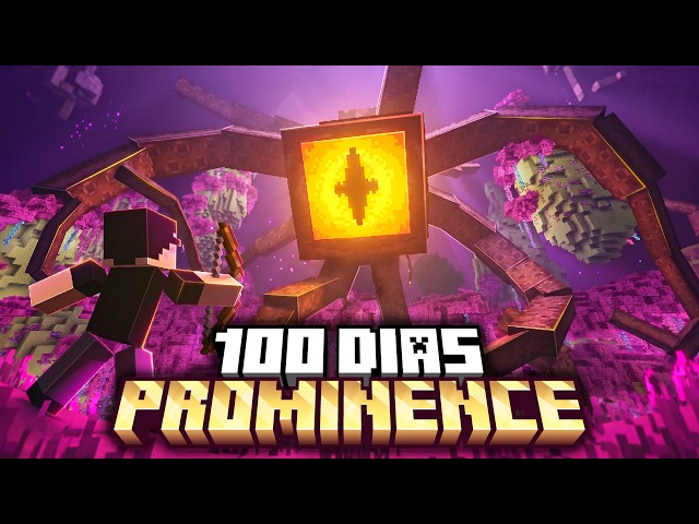 I Survived 100 DAYS in Prominence 2 in MINECRAFT - THE MOVIE