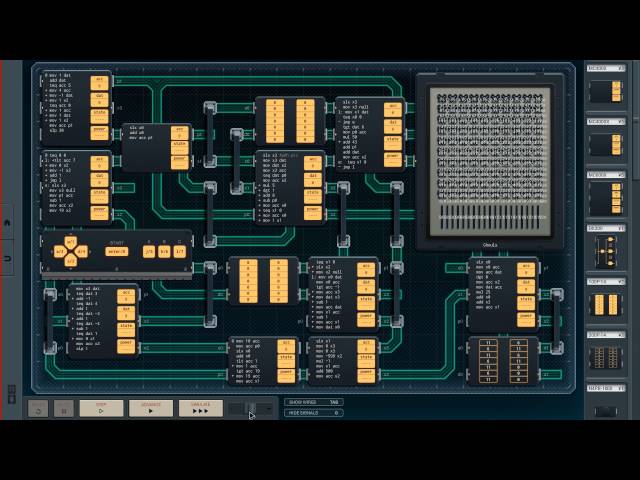 Glitchy Space Invaders - Shenzhen I/O