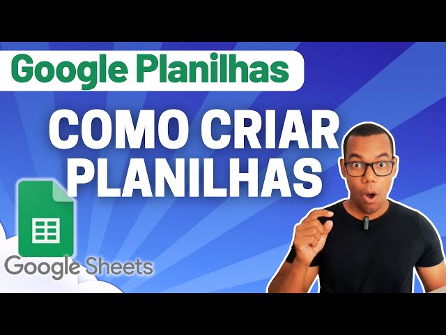 GOOGLE SHEETS [Google Sheets] 01 - GETTING TO KNOW THE GOOGLE SHEETS INTERFACE