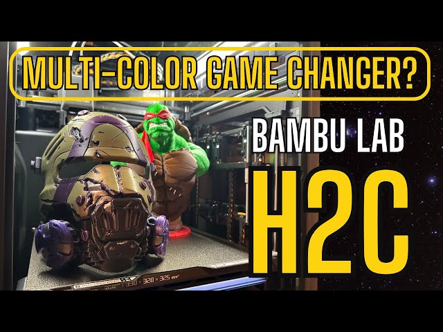 Bambu H2C A True Out-of-the-Box Multi-Day Printing Test