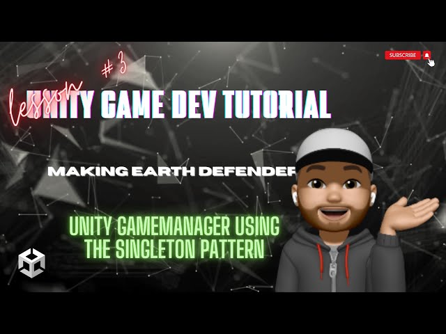 GameManager using the Singleton pattern in #unity