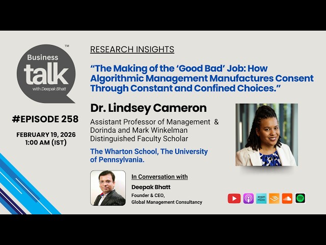 The “Good Bad” Job Explained: How Algorithmic Management Wins Worker Consent