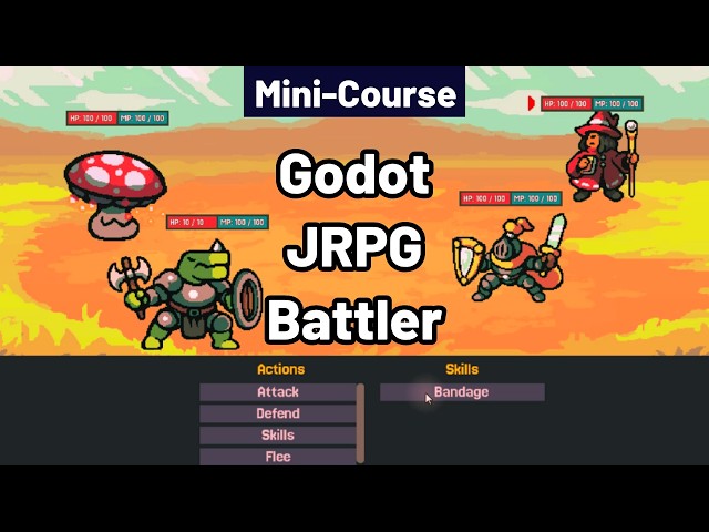 Create a REUSABLE Battle System in Godot