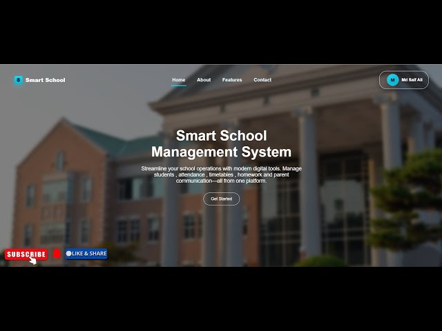 School Management System | Using Python + Flask #python #schoolmanagement #coding