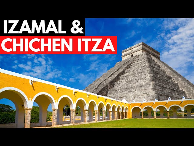 Exploring Izamal & Chichén Itzá from Merida.