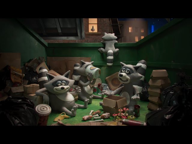 Coinbase 'Workhorse' #stopmotion #animation #racoons