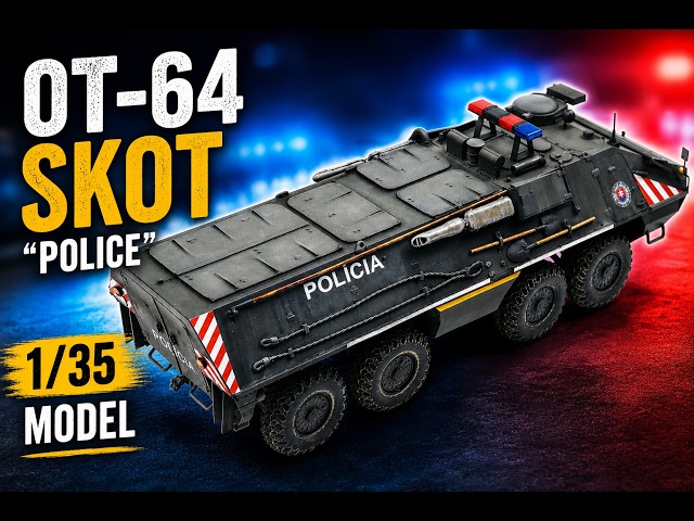 OT 64 SKOT, Police,  ARMOUR MODELS 1/35,