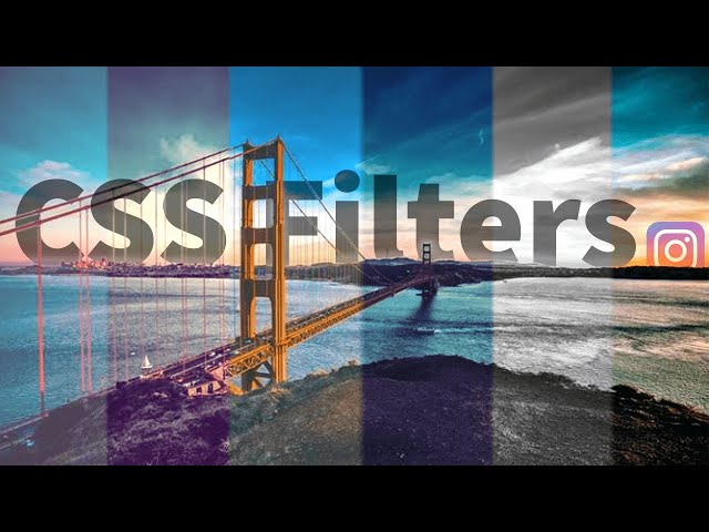 CSS tricks - using Instagram filters via CSS