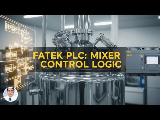 Fatek PLC Programming: Step-by-Step Industrial Mixer Control Logic