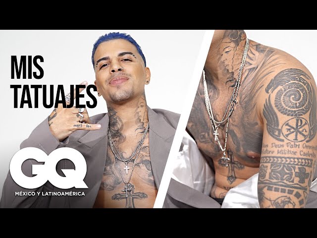 Rauw Alejandro nos explica el significado de sus tatuajes | Tattoo Tour |  GQ México y Latinoamérica