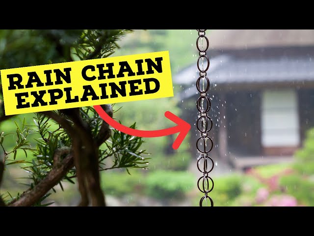 Pro's and Con's of Rain Chain