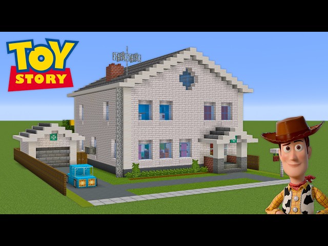 How To Build Andys House In Minecraft 🏠 | Toy Story