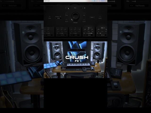 NEW FREE PLUGIN Crush FX Multi-Effect Plugin #freeplugin #musicproducer #sounddesign #VST #plugins
