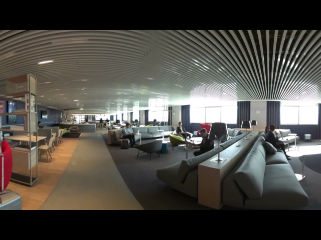 Paris CDG T2G | Salon Business Air France en 360°