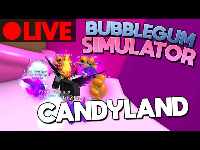 GRINDING in Bubble Gum Simulator (FINISHED STREAM)