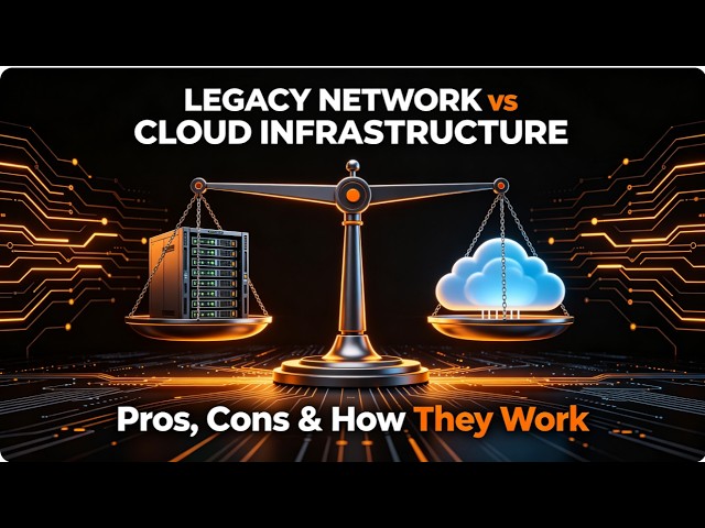Legacy vs Cloud: IT Infrastructure Setup, Benefits & Drawbacks