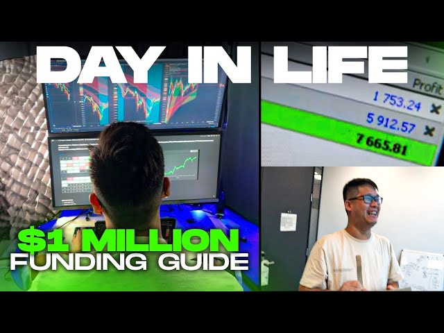 DAY IN MY LIFE | How to Get $1M Prop Funding Guide