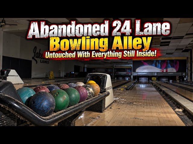 Exploring An Abandoned Bowling Alley Left With Everything Still Inside! ￼Why Did They Leave It?