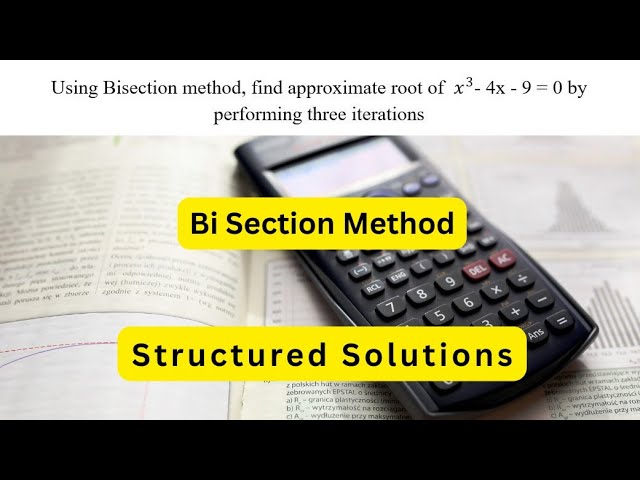 Bisection Method Explained Step by Step | Engineering Mathematics