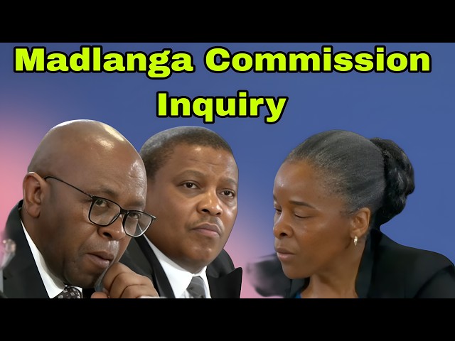 Madlanga Commission of Inquiry. 15 September 2026.