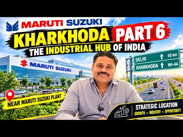 KHARKHODA PART 6 INDUSTRIAL DEVELOPMENT GROWTH ENGINE OF KHARKHODA #kharkhoda #imtkharkhoda #plot