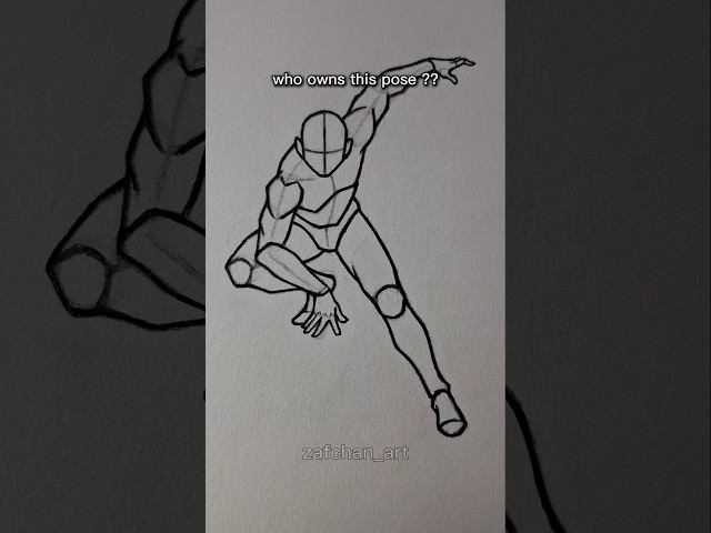 Who owns this pose ?? ✨️ #drama #tutorial #pose #anime #art #shorts