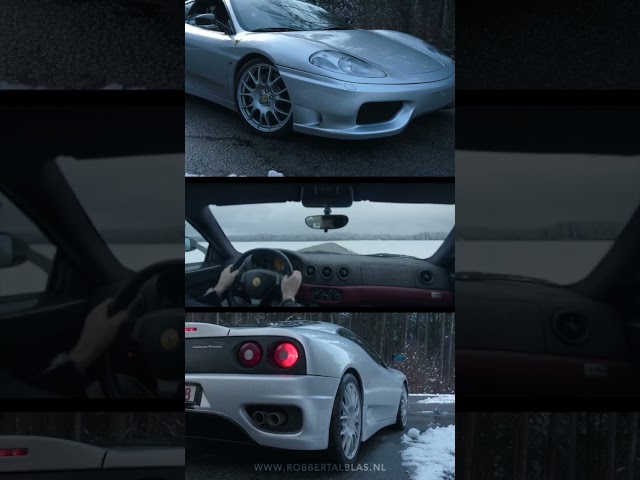 The V8 soundtrack of the Ferrari 360 Challenge Stradale