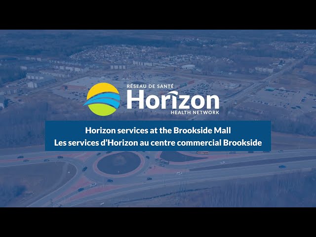 Horizon services at the Brookside Mall / Les services d’Horizon au centre commercial Brookside