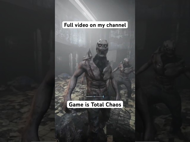 The Brutes in Total Chaos Are Terrifying #videoessay #gaming #survivalhorror