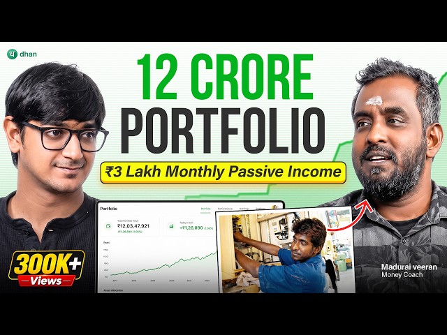 How He Built a ₹12 Crore Portfolio That Pays ₹3 Lakh Every Month