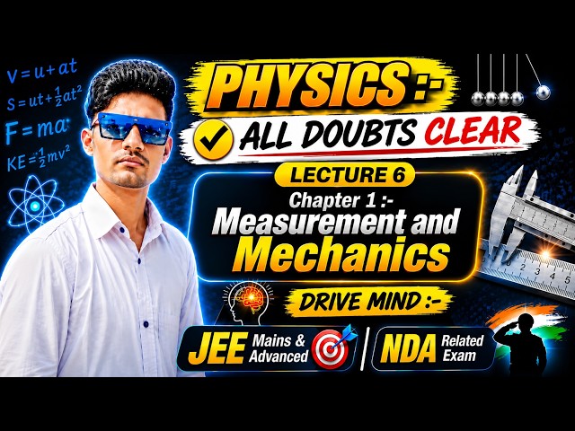 #Class12Physics #PhysicsChapter1#measurement & mechanics #Physics #JEE Mains & advanced#all concept