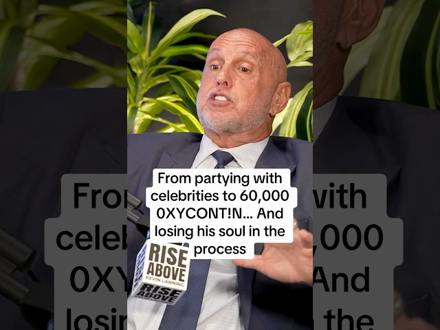 He faked an entire back surgery just to keep his prescription alive 🤯 #podcastclips #wallstreet