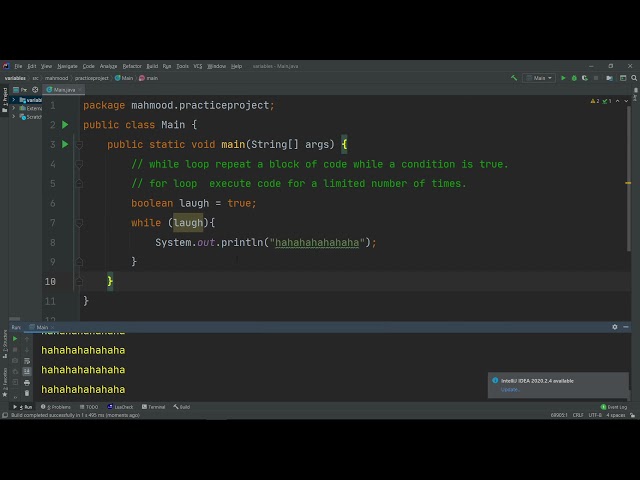 while loop & for loop | Java Basics part 7 sohar university